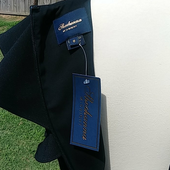Shoshanna Midnight black sleeveless dress size 8 - Picture 9 of 10